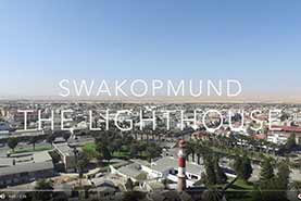 Arial Video of Swakopmund