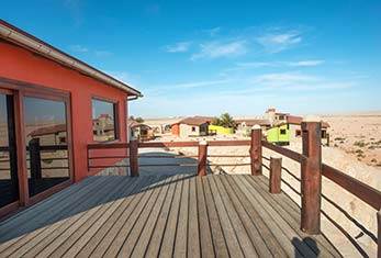 Large Terrace with view onto the Swakop River